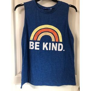 BE KIND WOMENS TANK SZ M
